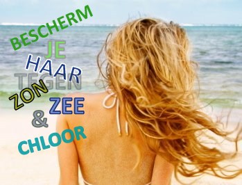 bescherm je haar tegen zon zee enzwembadwater